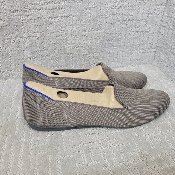 Rothy's The Loafer Mocha Round Toe Slip On Flat Shoes Women's Size US 7, 8, 10 - Picture 3 of 12